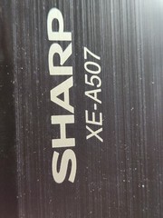 Sharp XE-A507 Electric Cash Register With Drawer NO KEY TESTED Business Black