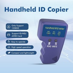 Handheld ID Copier 125khz RFID Reader Writer Duplicator Handheld RFID Copier …