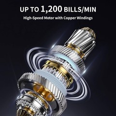 Money Counter Machine with Value Counting, Support Dollar and Euro, UV, MG, M…