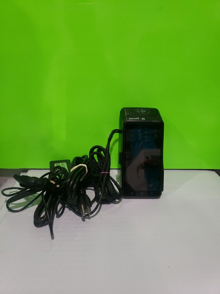 DEJAVOO WIZARPOS Q2 SMART POS 5.5″ TOUCHSCREEN TERMINAL BLACK) GOOD CONDITION