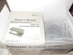 Royal Sovereign 4-Way Counterfeit Money Currency Detector RCD-2000 New