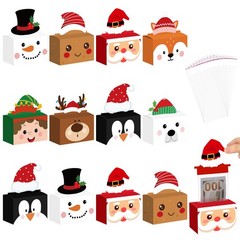 12 Pcs Christmas Money Box for Cash Gift Pull Santa Dispenser Pop up Christma…