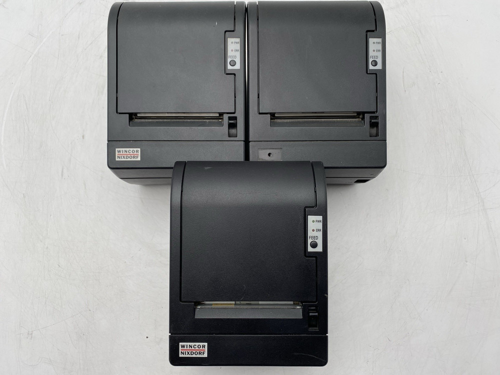 Lot of 3 Wincor Nixdorf TH200E POS THERMAL PRINTER