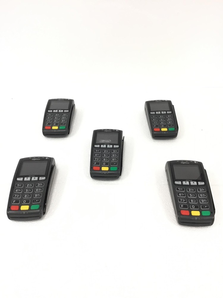 5x INGENICO IPP350-31T3154A Credit Card Machine, WORKING, FREE SHIPPING
