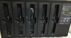 LXE MULTICHARGER PLUS 157360-0001 5-SLOT CRADLE FOR LXE 10.8V BATTERY PACK