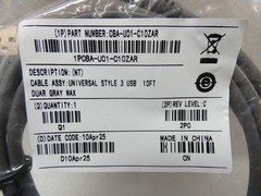 LOT OF 6 USB 10FT CBA-U01-C10ZAR for Symbol Motorola Barcode Cables