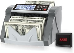 Money Counter Machine Pro 2.0 Dual-Motor, Dollar Euro MT/UV/MG/IR/DD/DBL/HLF/CHN