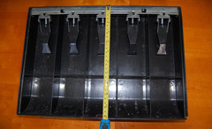Used Unbranded APG? MMF Industries? Cash Drawer Till Inserts 5 Bill Coin