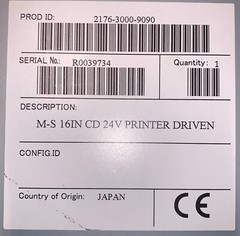 NCR 2176-3000-9090 16in 24v Cash Drawer with Key