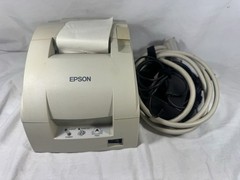 Epson TM-U220PD POS Dot Matrix Receipt Printer Grey Parallel – Tested Powers On