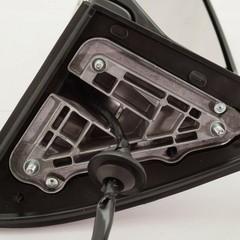 1pc Left Driver Side Power Heated Operate Exterior Door Rear View Mirror
