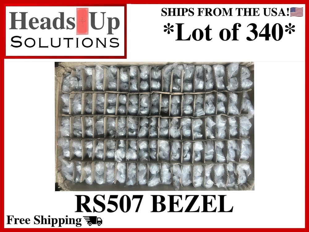LOT OF (340) Symbol RS507 BEZEL, Scanner Cover Replacements SURPLUS OLD STOCK
