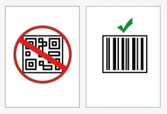 EOM-POS Cordless Wireless Barcode and UPC Code Scanner/Reader with Stand-up Base