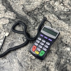 VERIFONE PINPAD 1000SE with Cord Untested Good Condition Credit Card machine
