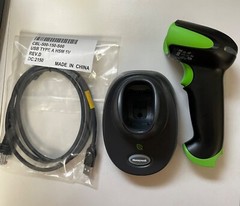 HONEYWELL / NCR 1902G Barcode Scanner Kit – Battery Free – Scanner, Base & Cable