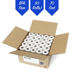 2 1/4″ x 70′ Thermal Receipt Paper 90 Rolls **FREE SHIPPING**