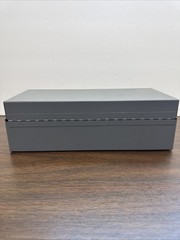 VINTAGE Metal Cash Box Steelmaster Removable Tray 10”x3”x4.5” USA No Key
