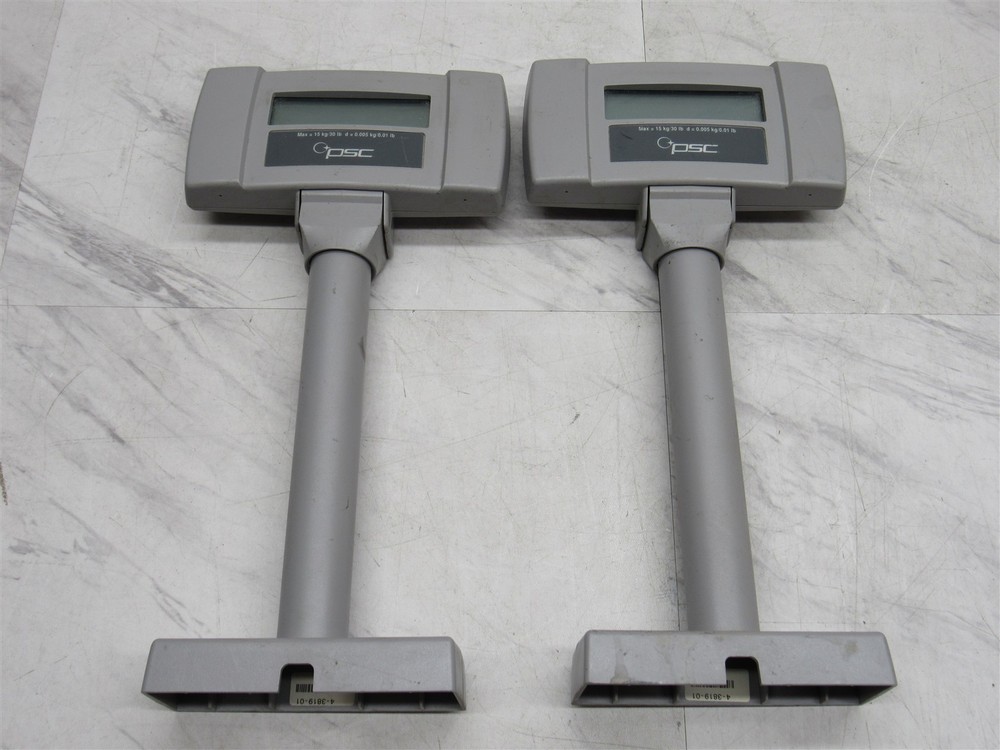 2 LOT – Spectra Physics Psc 960RD POS Customer Pole Display 5-2809