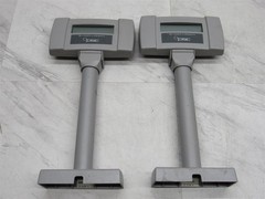 2 LOT – Spectra Physics Psc 960RD POS Customer Pole Display 5-2809