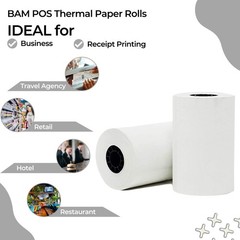 Thermal Paper Rolls, 3-1/8″ x 230 ft, Pack of 10 – Value Pack 10 rolls