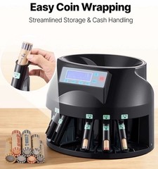VEVOR 1550 Automatic Coin Counter Sorter & Wrapper Machine PARTS/REPAIR E9 Error