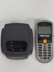 Metrologic OptimusS SP5500 Inventory Scanner Terminal w/Cradle Parts (No Powers)