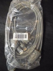 Metrologic Honeywell Dual RS232 Cable 54-54204A Serial 2 Scanner Cable Splitter