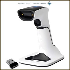 Rechargeable Wireless Scanner for 1D and 2D Barcodes with Vibration Alert