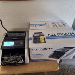 ANEKEN Bill Counter AL-1000 UV, MG, IR, DD Detection – 1,000 Notes Per Minute