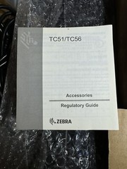 ZEBRA SHARECRADLE-ME CRD-TC51-5SETH1-01 with Power Supply and DC Cable, New