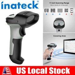 Inateck 1D Wireless Bluetooth Barcode Scanner Reader USB Handheld BCST-70 USED