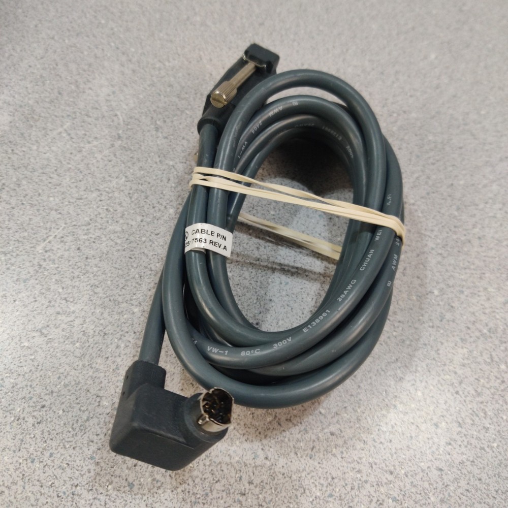 Magtek 22522065 Mini RS232 Dark Gray Check Reader DATA CABLE ONLY 225-7563 REV A
