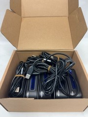 Lot of 5 ID Tech USB Hybrid Swipe HID MSR & EMV Magnetic Card Reader IDEM-241AP