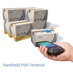 2-Handheld POS 10.0 PDA Terminal 1D/2D/QR Barcode Scanner With Charge