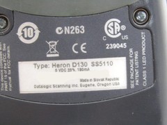 8x Datalogic Heron D130 SS5110 1D USB Handheld Barcode Scanners
