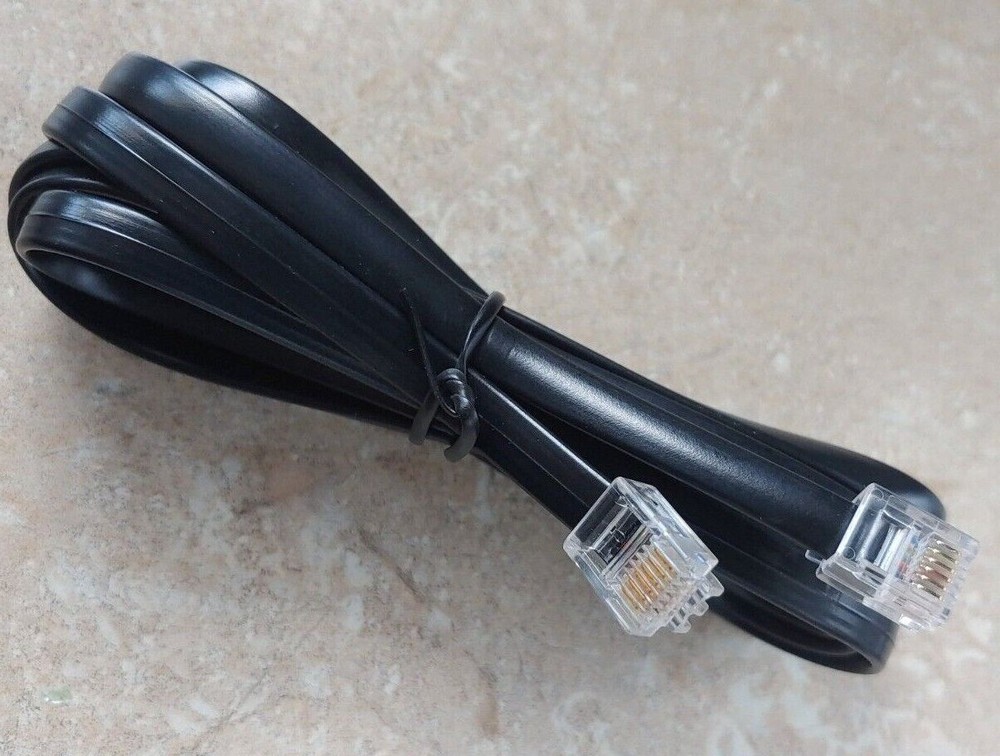 7′ RJ11 Cable for Logic Controls Bematech KB1700 KB9000 Bump Bar to KDS Computer