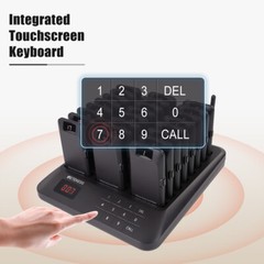 Retekess TD157P Restaurant Wireless Paging System Queuing 24 Pager Food Truck