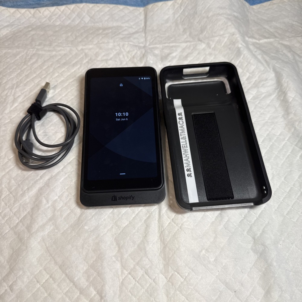 Shopify POS GO S2001 Handheld Portable Card Reader & Barcode Scanner