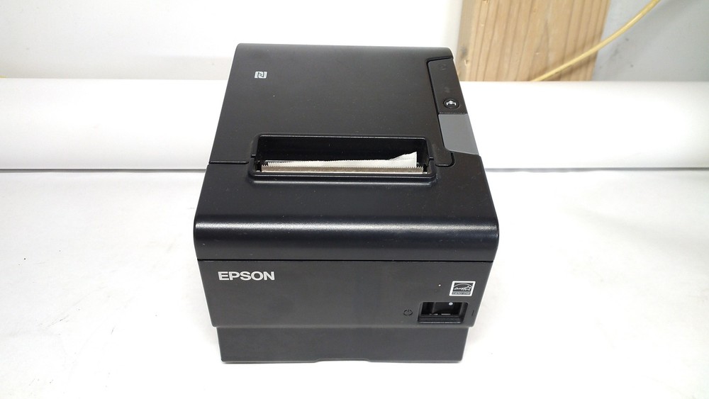 Epson TM-T88VI POS Compact Thermal POS Receipt Printer USB Ethernet Serial Black