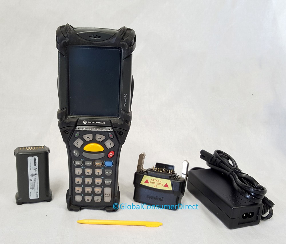 Motorola MC9090-K MC9090-KK0HCAFA6WR WM6.1 1D/2D 28-Key Barcode Scanner +CHARGER