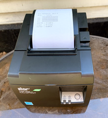 Star TSP100 ECO Future Print Receipt Thermal Printer TSP100II & Cables – Works!