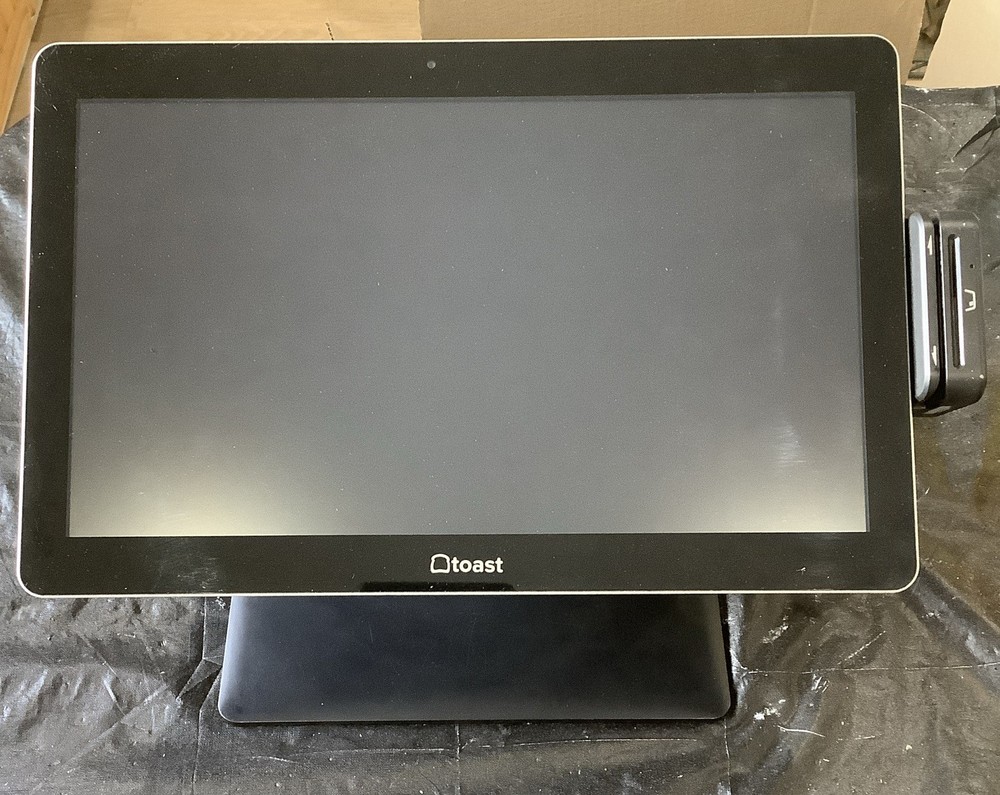 Toast POS Point of Sale System Touch Screen No Power Supply Elo L16