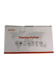MUNBYN WiFi Receipt Printer 80mm POS Printer USB/Lan/Serial Port for Cash Drawer