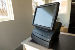 Ruby 2 Ci dual registers with 2 pin pads and 1 locking stand (PoS System)