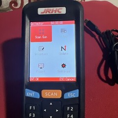 1D 2D Portable Inventory Scanner,JRHC Collector Counter 2.4G Wireless Barcode…