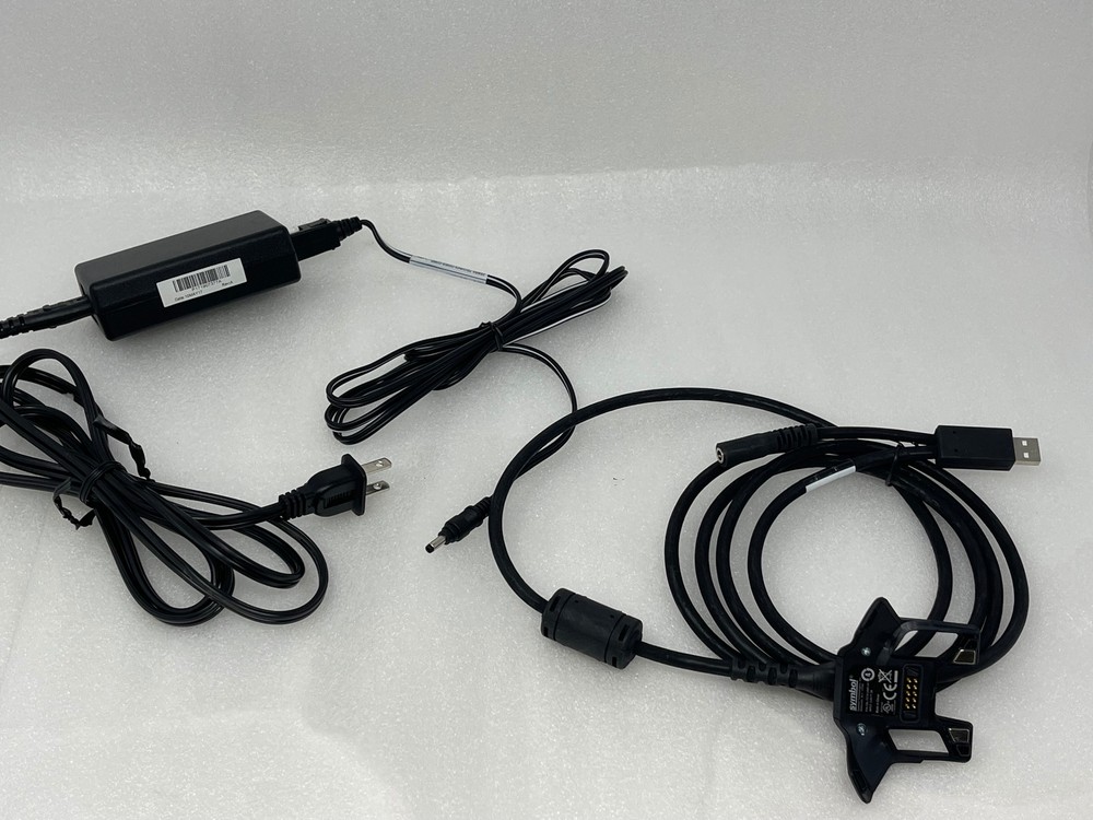 ORIGINAL OEM ZEBRA SYMBOL CBL-TC7X-USB1-01 w Power Cable AC Adapter TC70X TC75x