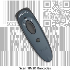 Socket Mobile DuraScan D750 Bluetooth 1D/2D Barcode Scanner Brand New + Charging