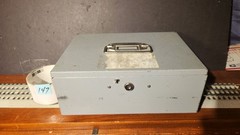 Steel Cash Box With Key Lock