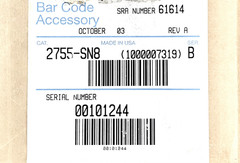 Accu-Sort 2755-SN8 Allen Bradley AdaptaScan Barcode Reader Repaired Unit