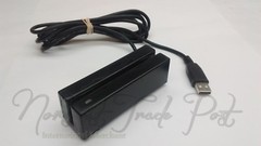 MagTek USB Credit Card Reader Part No. 21040110 Keyboard Emulation Track I/II